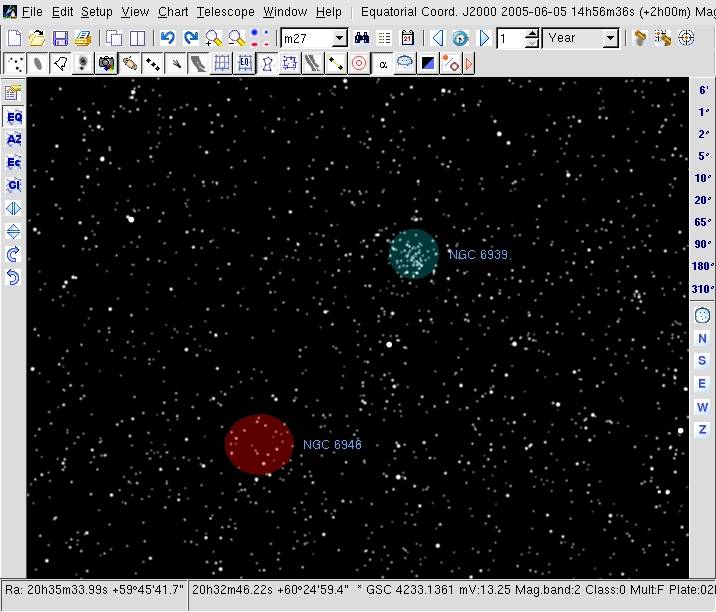 Set the nebulae color